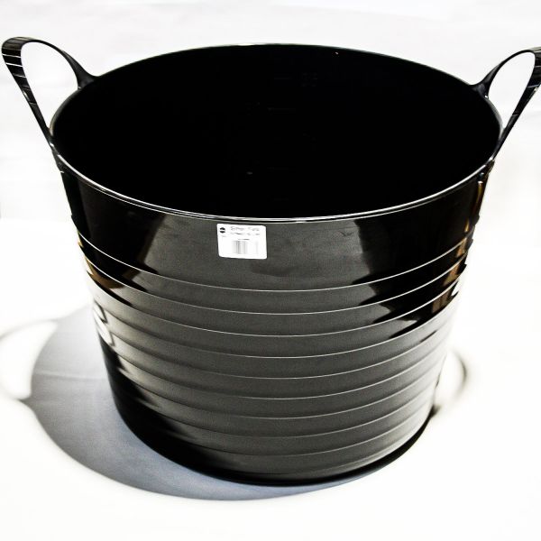 Universaleimer Flexi 40 ltr. Ø 44 x 35,5 cm, schwarz, lebensmittelecht