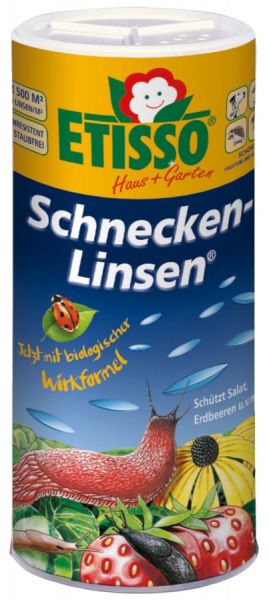 Etisso® Schnecken-Linsen, 300g Streudose,mit biologischer Wirkformel